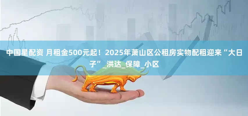 中国星配资 月租金500元起！2025年萧山区公租房实物配租迎来“大日子”_洪达_保障_小区